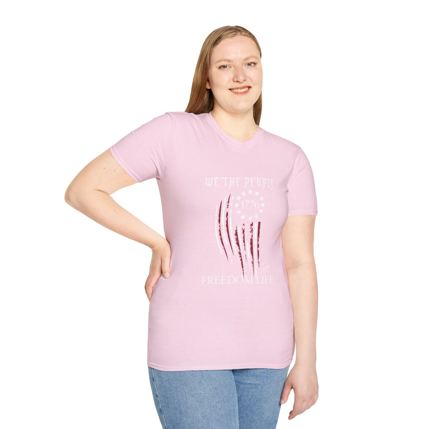 Patriot Life Shirt | Freedom Life Shirt | Life Apparels | Patriotic Freedom Life T-Shirt, Unisex Shirt for Independence Day, Red T-Shirt for Summer Celebrations, Statement Tee