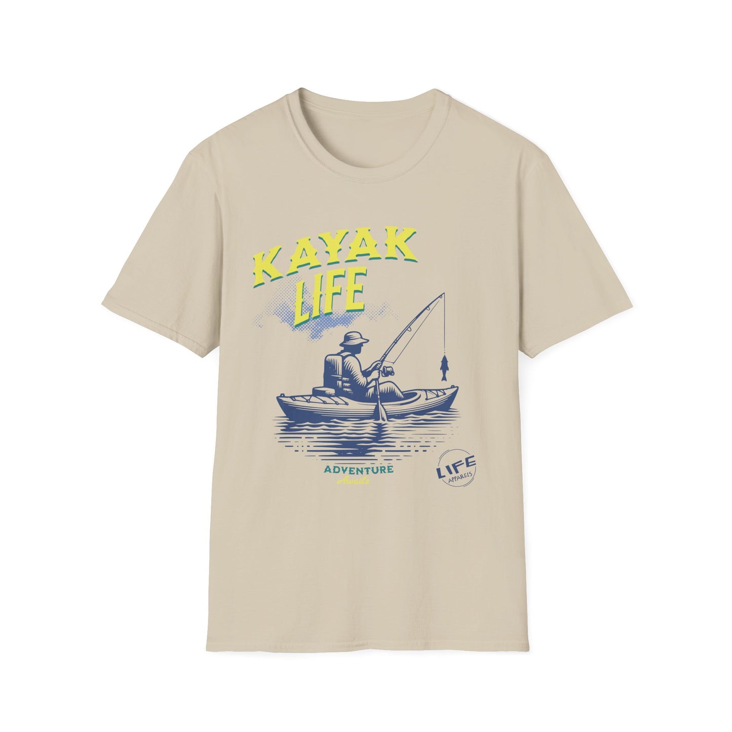 Kayak Life Adventure Softstyle T-Shirt