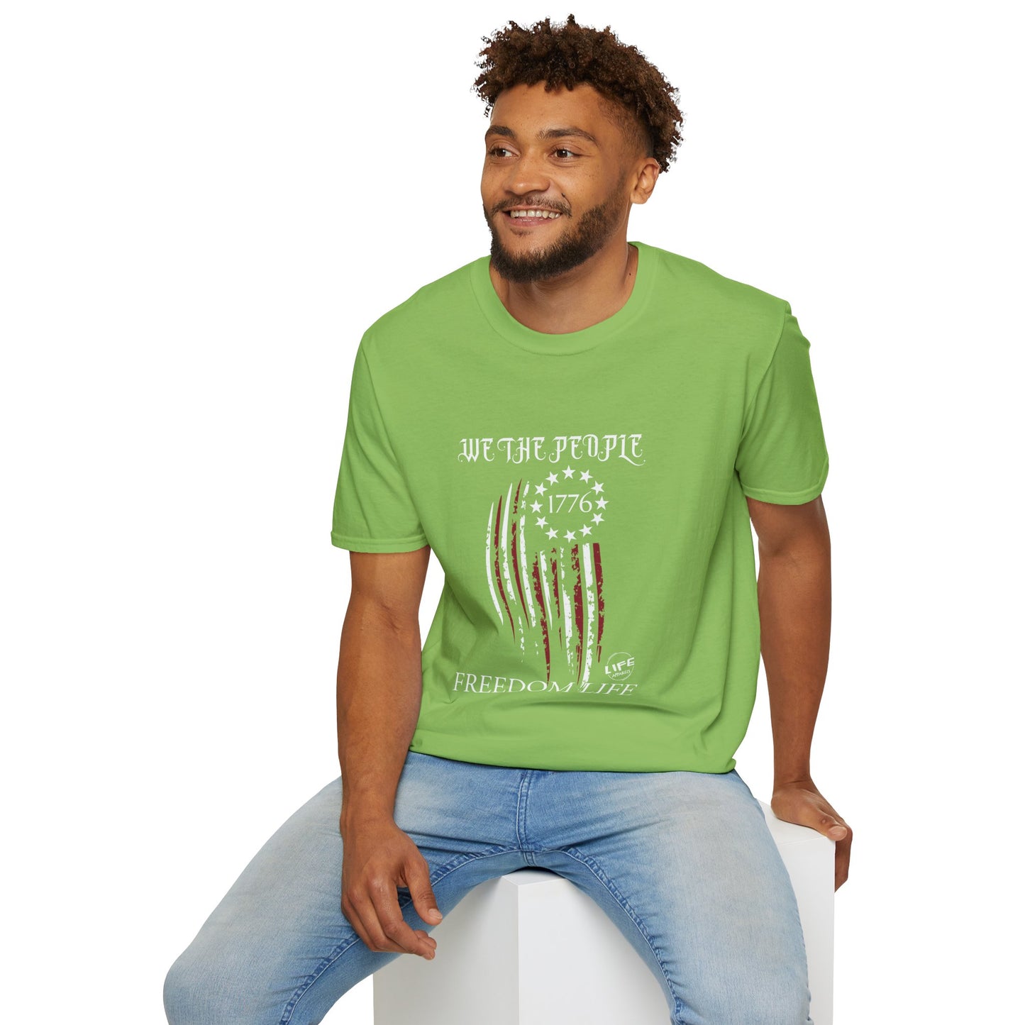 Patriot Life Shirt | Freedom Life Shirt | Life Apparels | Patriotic Freedom Life T-Shirt, Unisex Shirt for Independence Day, Red T-Shirt for Summer Celebrations, Statement Tee
