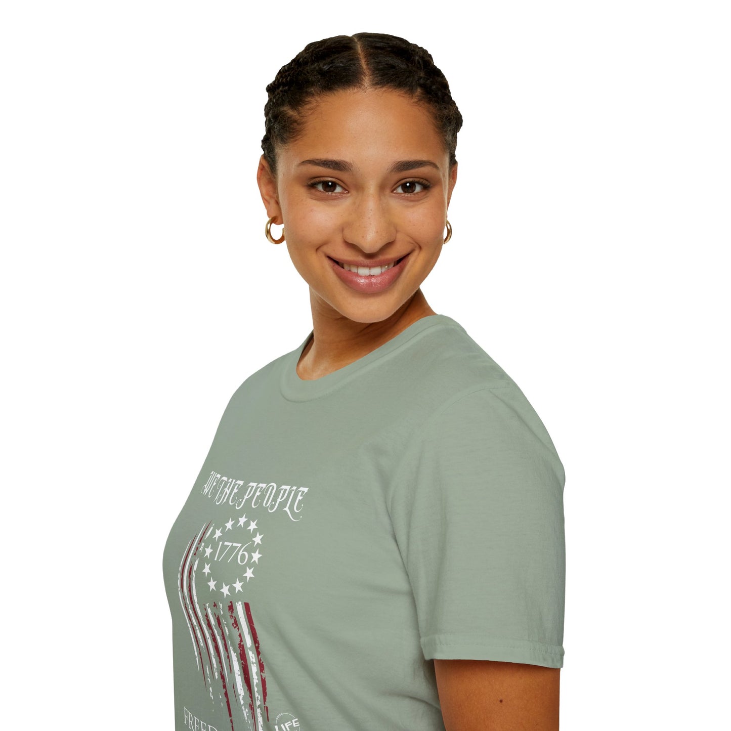 Patriot Life Shirt | Freedom Life Shirt | Life Apparels | Patriotic Freedom Life T-Shirt, Unisex Shirt for Independence Day, Red T-Shirt for Summer Celebrations, Statement Tee