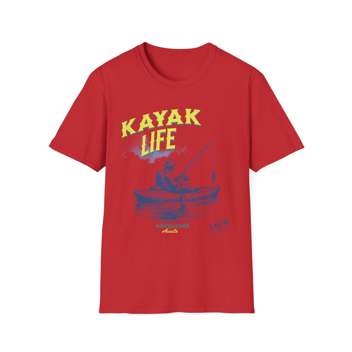 Kayak Life Adventure Softstyle T-Shirt