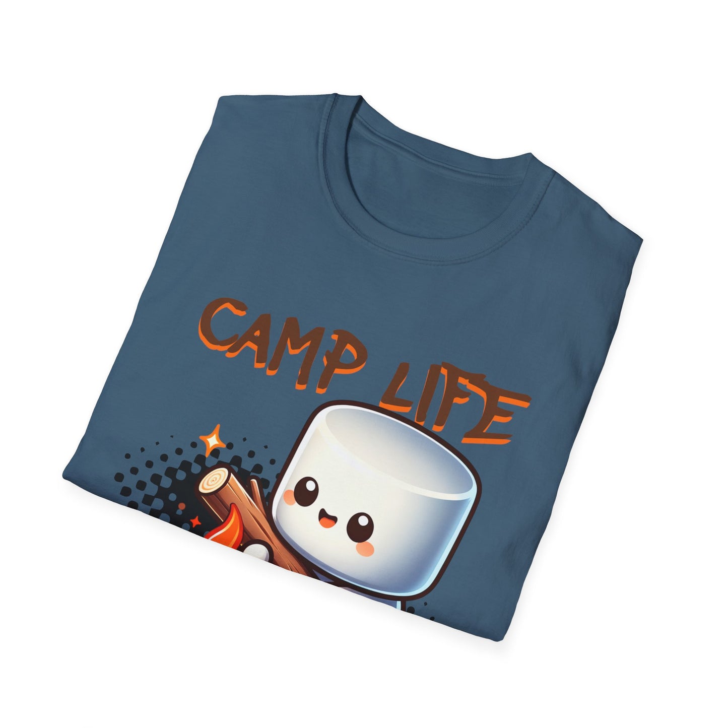 Camp Life Unisex T-Shirt, Outdoor Adventure Tee, Gift for Campers, Summer Vibes Shirt, Cozy Nature Apparel