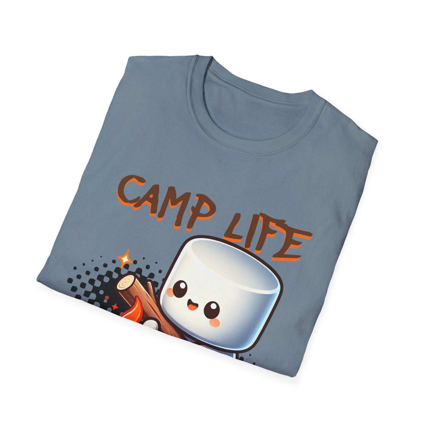 Camp Life Unisex T-Shirt, Outdoor Adventure Tee, Gift for Campers, Summer Vibes Shirt, Cozy Nature Apparel