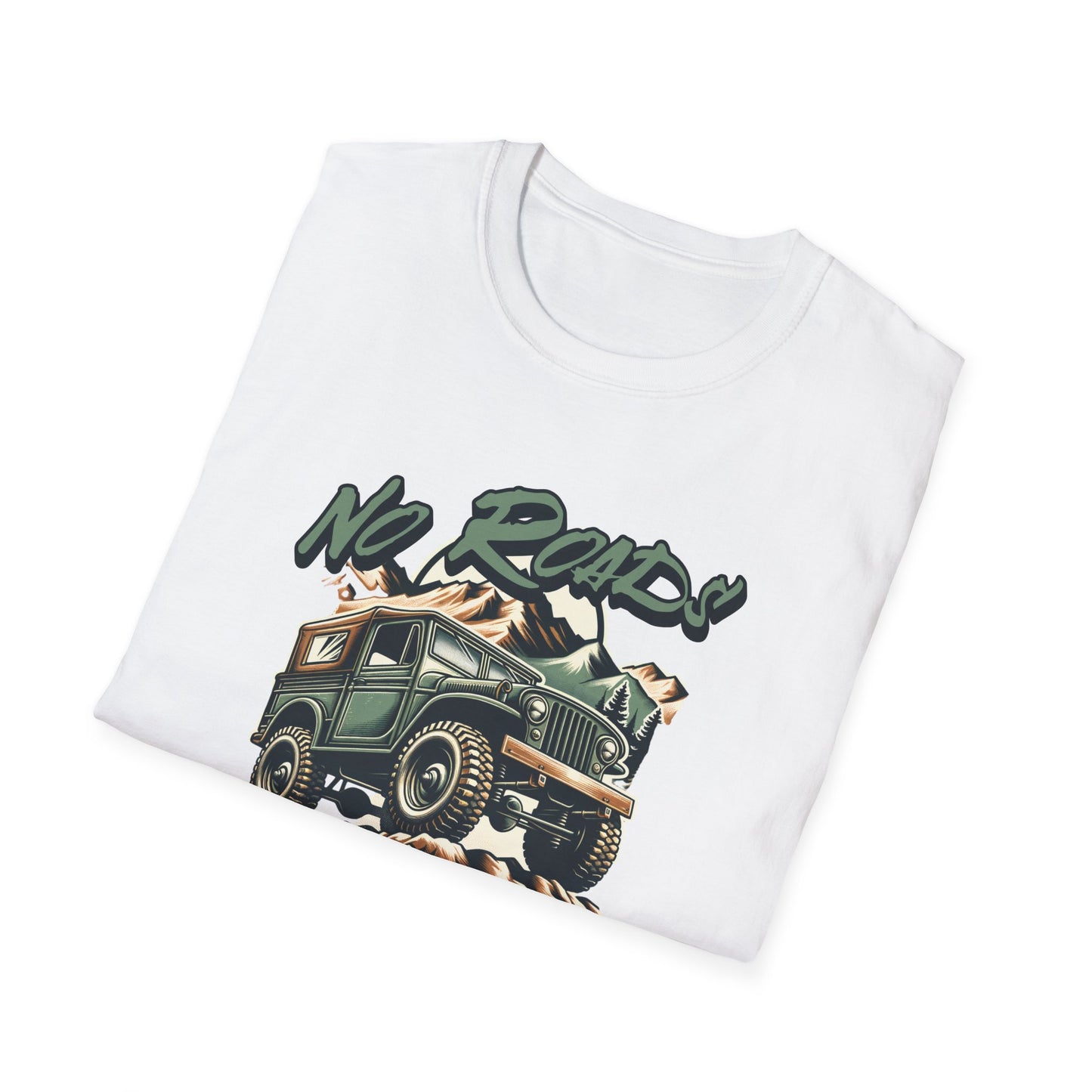 Mud Life Adventure Softstyle T-Shirt, Off-Roading Apparel, Outdoor Enthusiast Gift, Casual Wear, Adventure Loving Tee
