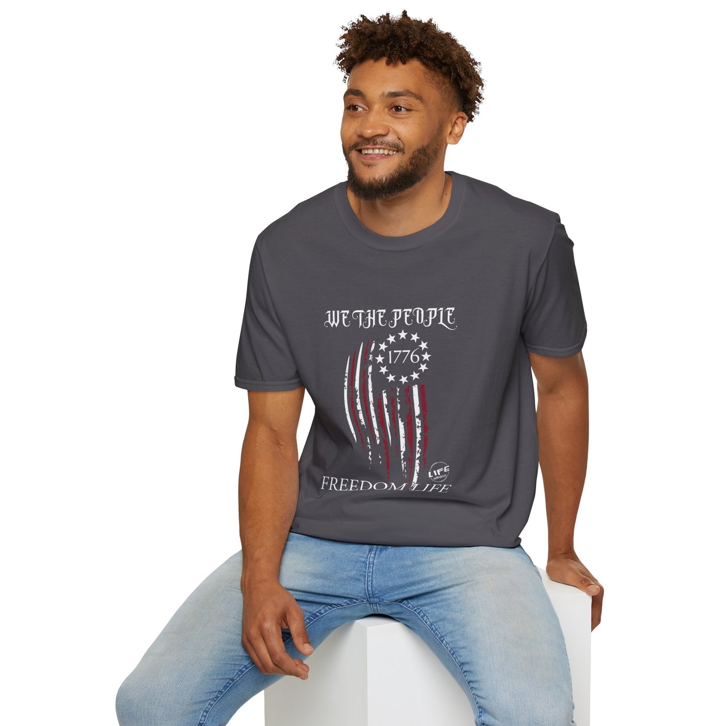 Patriot Life Shirt | Freedom Life Shirt | Life Apparels | Patriotic Freedom Life T-Shirt, Unisex Shirt for Independence Day, Red T-Shirt for Summer Celebrations, Statement Tee