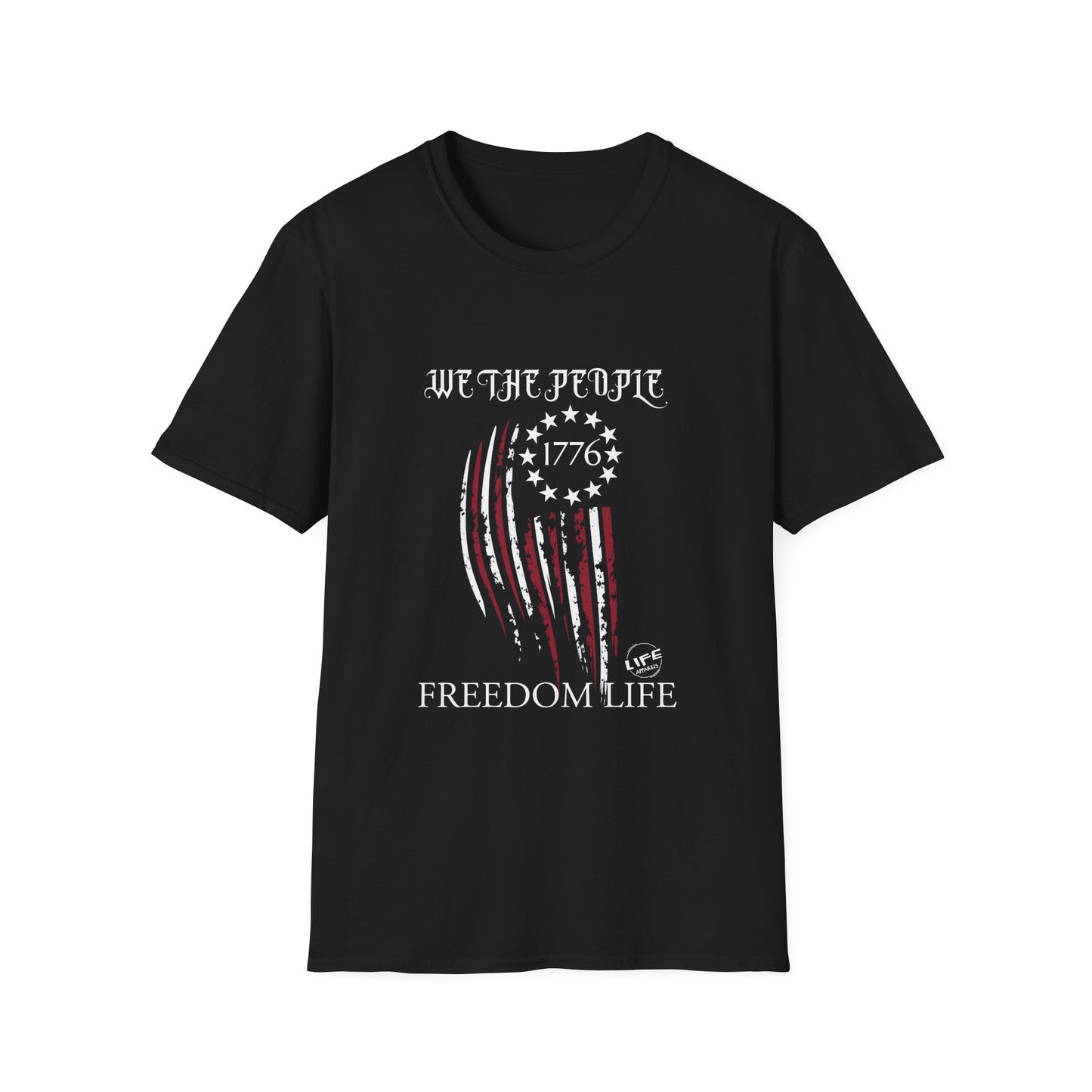 Patriot Life Shirt | Freedom Life Shirt | Life Apparels | Patriotic Freedom Life T-Shirt, Unisex Shirt for Independence Day, Red T-Shirt for Summer Celebrations, Statement Tee