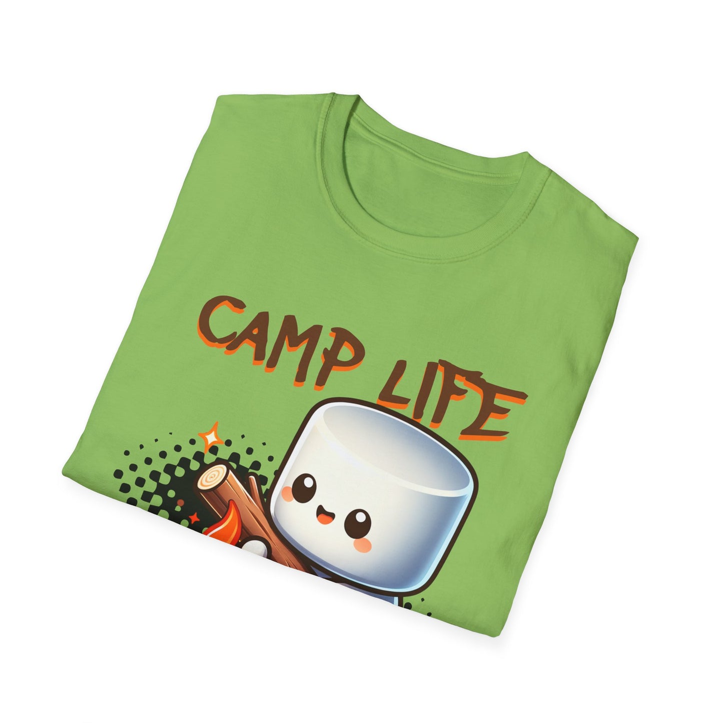 Camp Life Unisex T-Shirt, Outdoor Adventure Tee, Gift for Campers, Summer Vibes Shirt, Cozy Nature Apparel