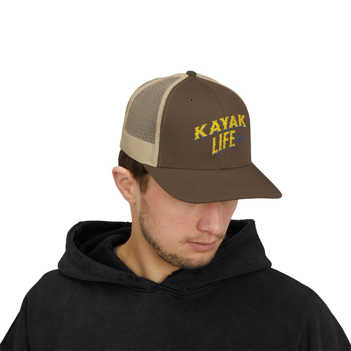 Kayak Life Snapback Trucker Cap - Perfect for Outdoor Enthusiasts