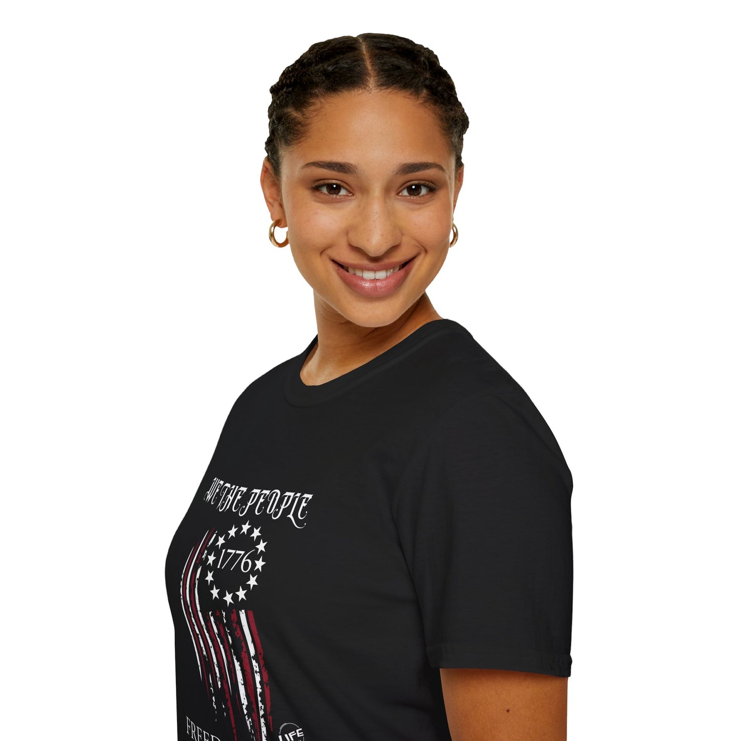 Patriot Life Shirt | Freedom Life Shirt | Life Apparels | Patriotic Freedom Life T-Shirt, Unisex Shirt for Independence Day, Red T-Shirt for Summer Celebrations, Statement Tee