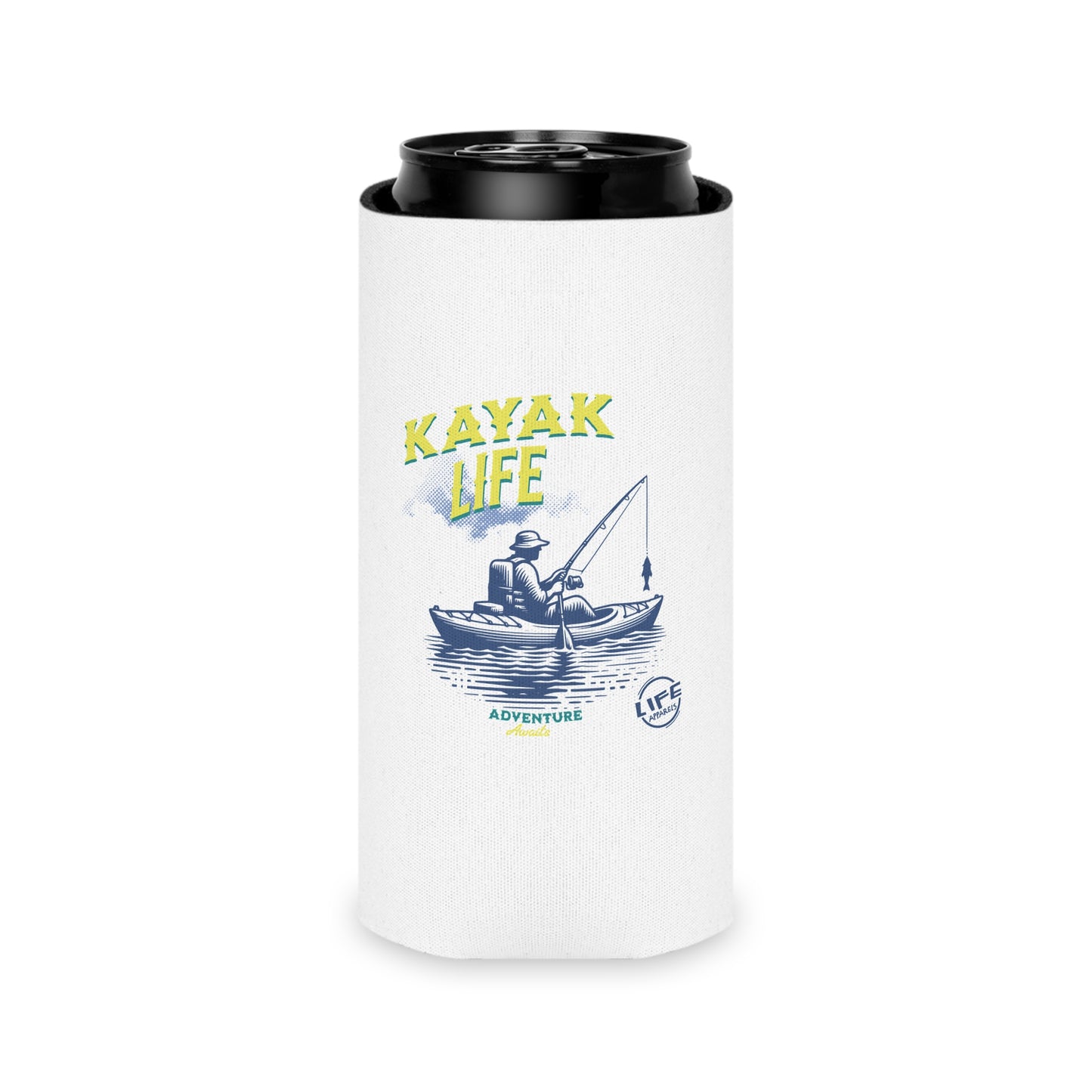 Kayak Life Can Cooler - Adventure Vibes for Outdoor Lovers