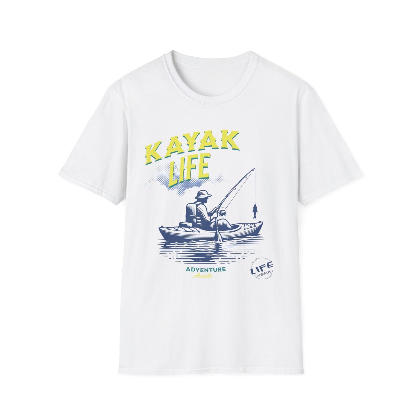 Kayak Life Adventure Softstyle T-Shirt