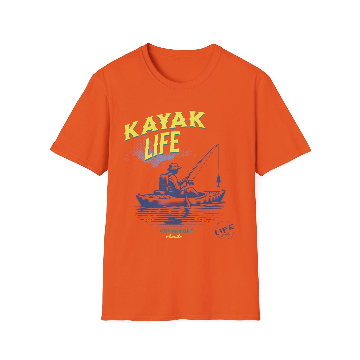 Kayak Life Adventure Softstyle T-Shirt