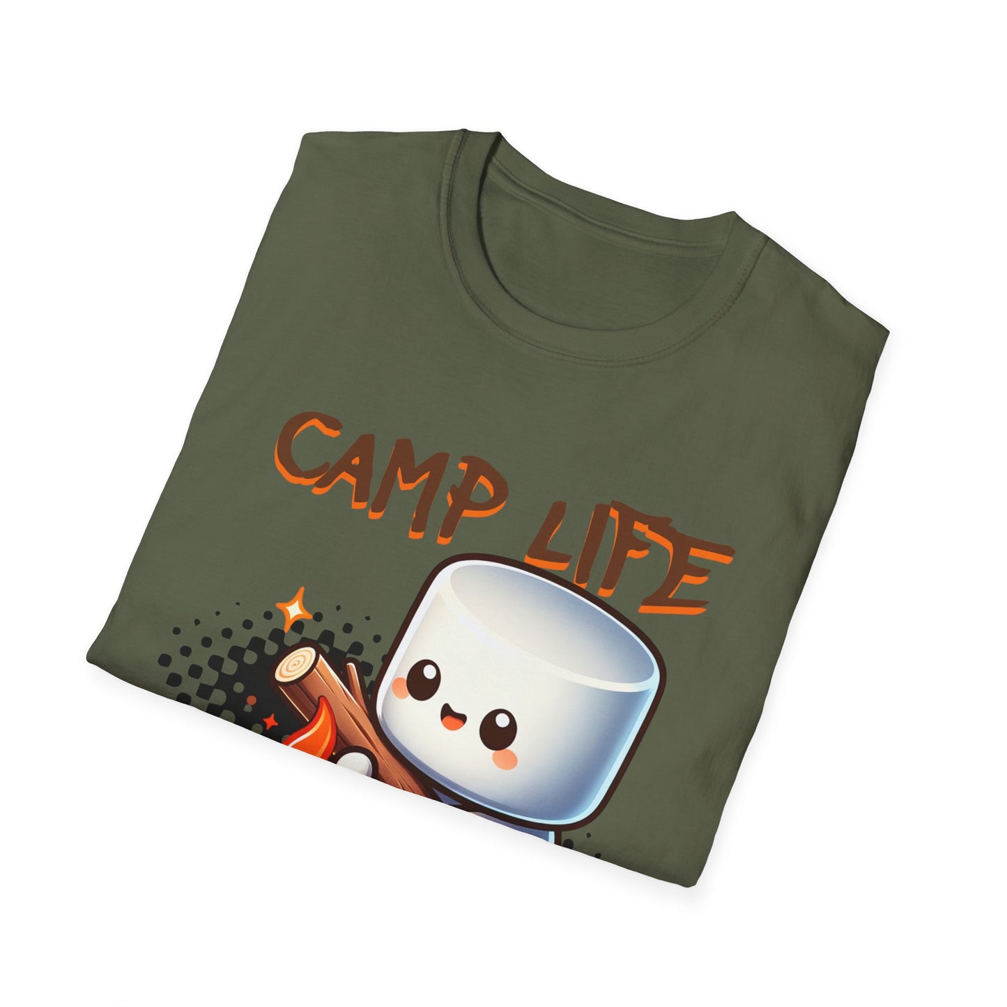 Camp Life Unisex T-Shirt, Outdoor Adventure Tee, Gift for Campers, Summer Vibes Shirt, Cozy Nature Apparel