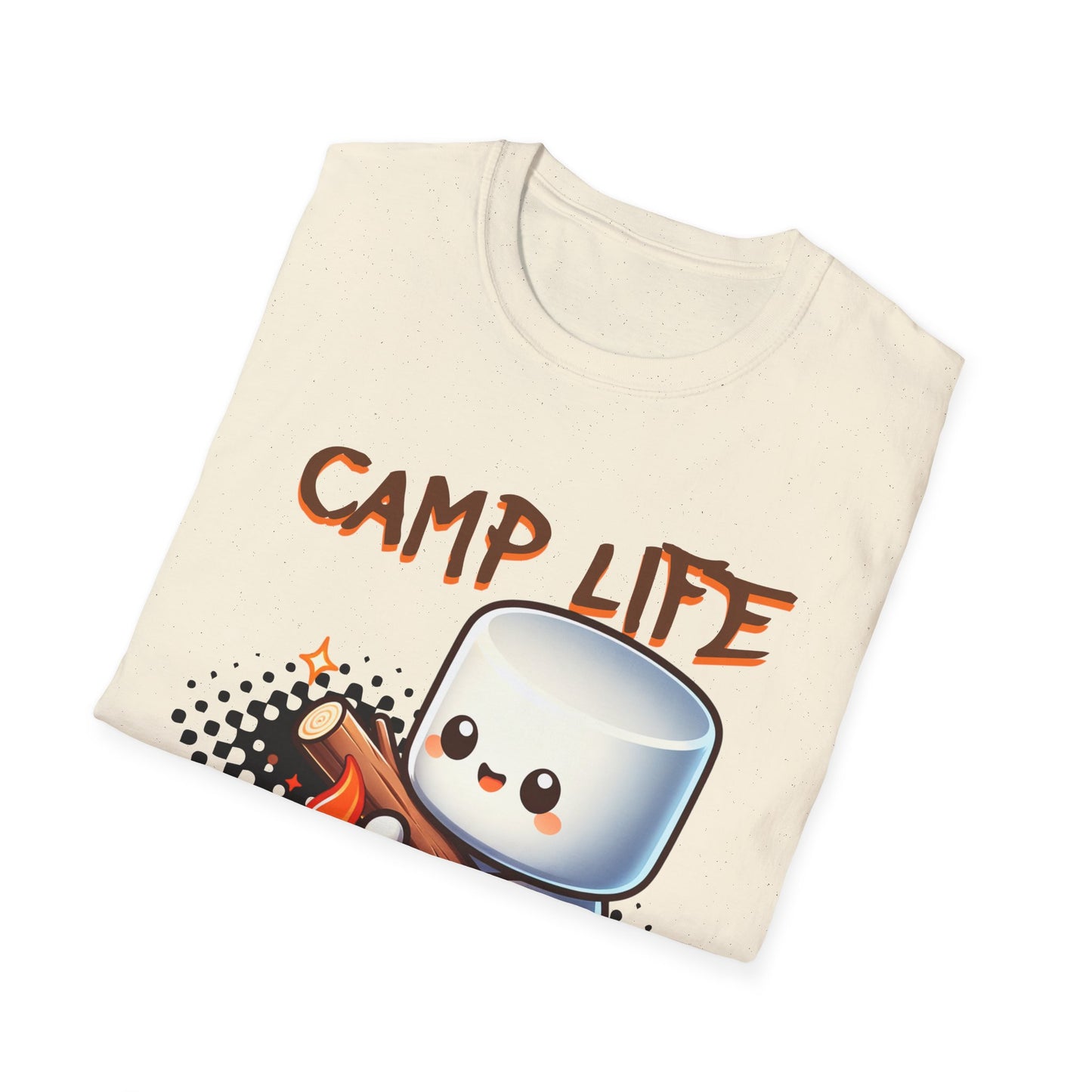 Camp Life Unisex T-Shirt, Outdoor Adventure Tee, Gift for Campers, Summer Vibes Shirt, Cozy Nature Apparel