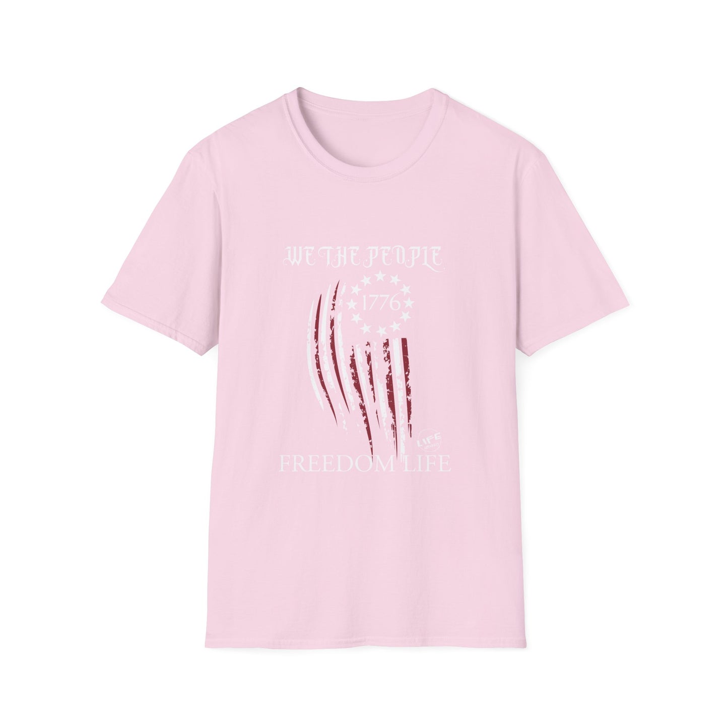 Patriot Life Shirt | Freedom Life Shirt | Life Apparels | Patriotic Freedom Life T-Shirt, Unisex Shirt for Independence Day, Red T-Shirt for Summer Celebrations, Statement Tee