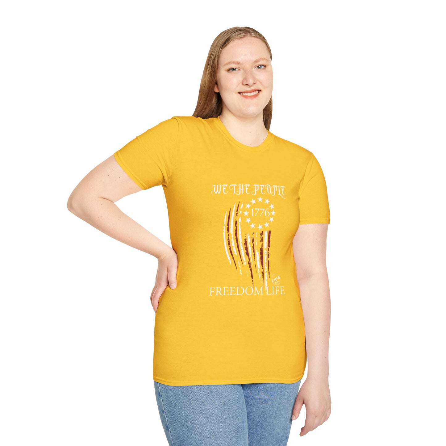 Patriot Life Shirt | Freedom Life Shirt | Life Apparels | Patriotic Freedom Life T-Shirt, Unisex Shirt for Independence Day, Red T-Shirt for Summer Celebrations, Statement Tee