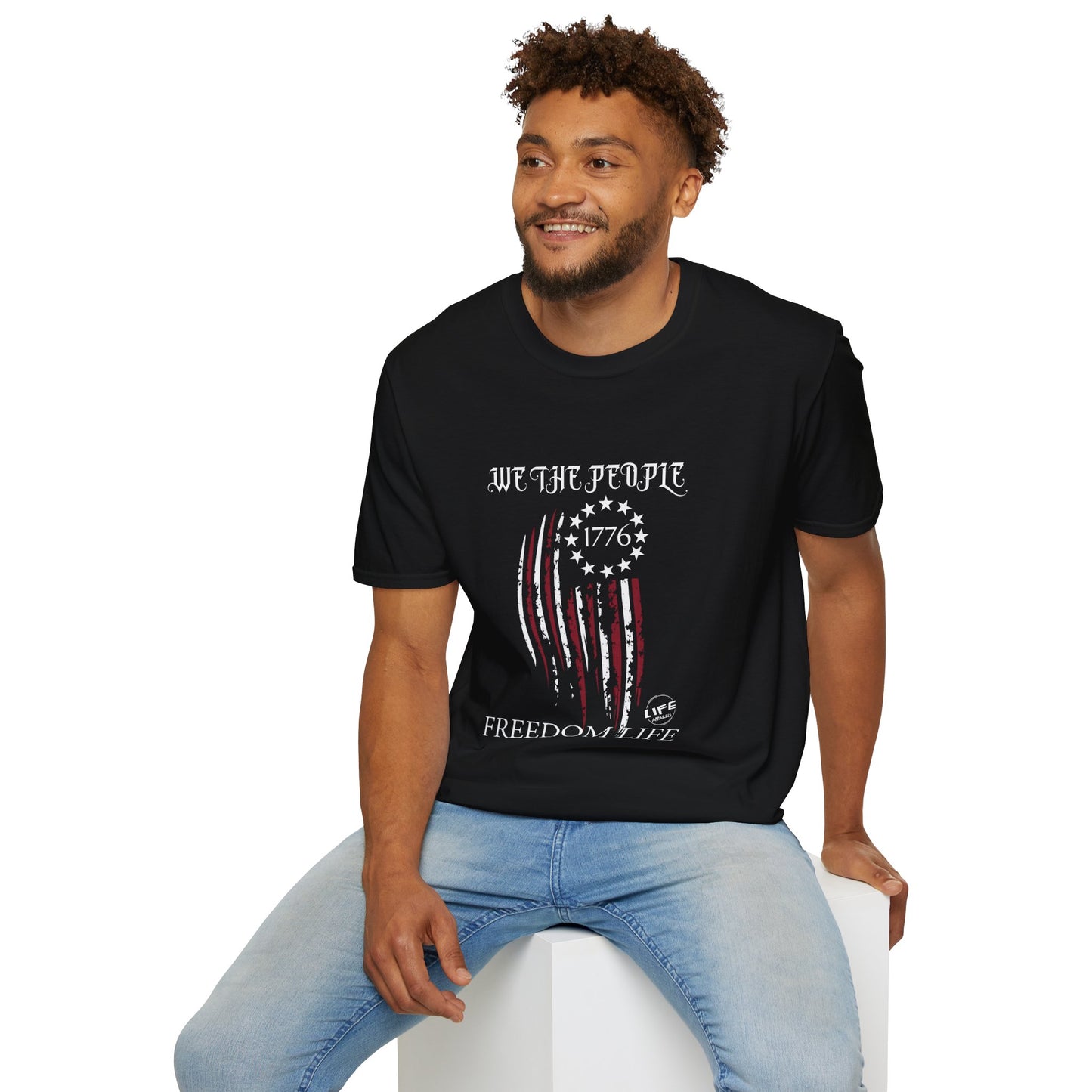Patriot Life Shirt | Freedom Life Shirt | Life Apparels | Patriotic Freedom Life T-Shirt, Unisex Shirt for Independence Day, Red T-Shirt for Summer Celebrations, Statement Tee
