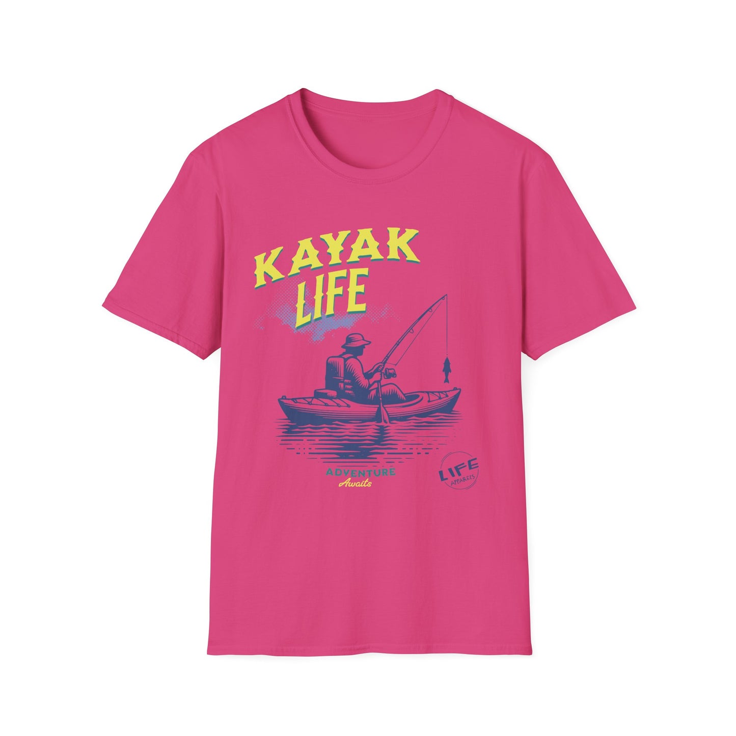 Kayak Life Adventure Softstyle T-Shirt