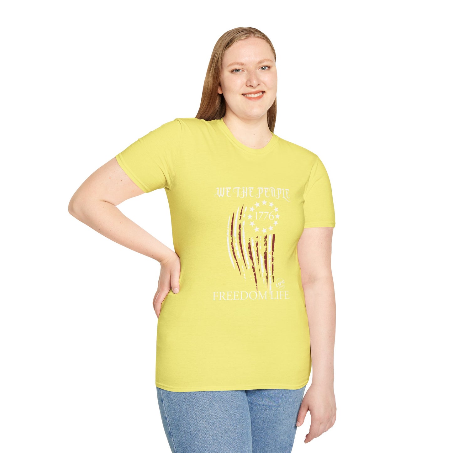 Patriot Life Shirt | Freedom Life Shirt | Life Apparels | Patriotic Freedom Life T-Shirt, Unisex Shirt for Independence Day, Red T-Shirt for Summer Celebrations, Statement Tee
