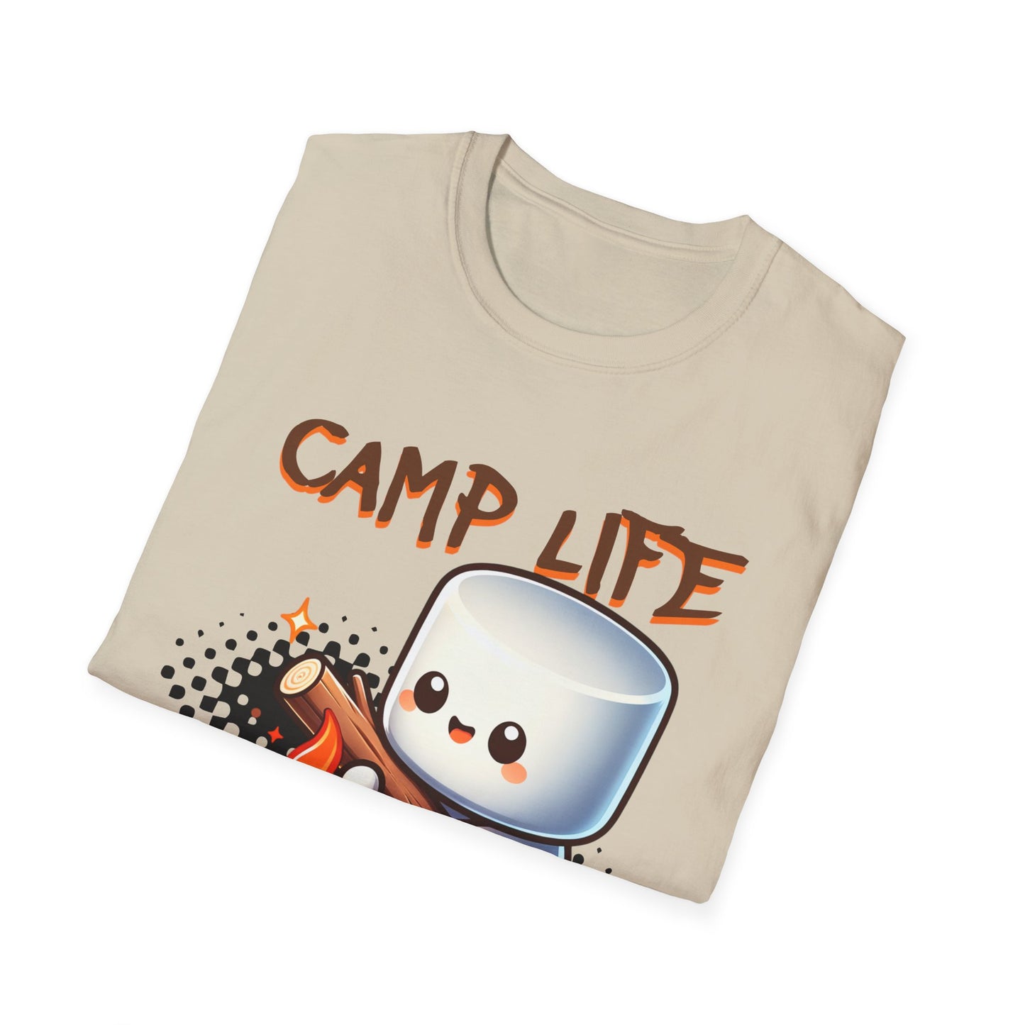 Camp Life Unisex T-Shirt, Outdoor Adventure Tee, Gift for Campers, Summer Vibes Shirt, Cozy Nature Apparel
