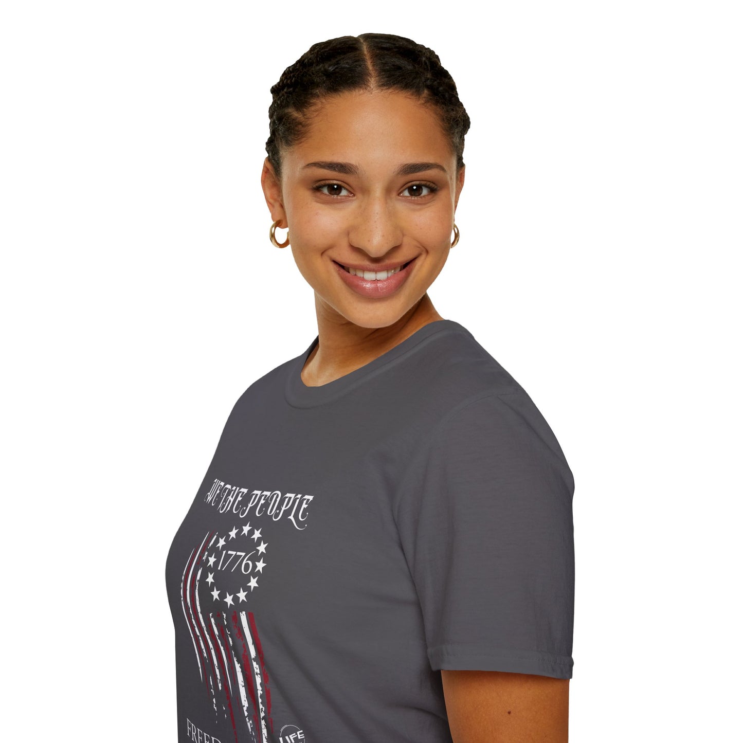 Patriot Life Shirt | Freedom Life Shirt | Life Apparels | Patriotic Freedom Life T-Shirt, Unisex Shirt for Independence Day, Red T-Shirt for Summer Celebrations, Statement Tee