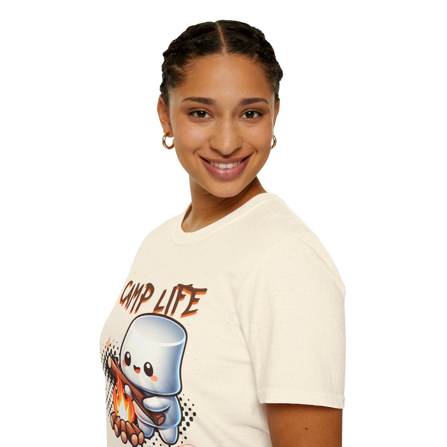 Camp Life Unisex T-Shirt, Outdoor Adventure Tee, Gift for Campers, Summer Vibes Shirt, Cozy Nature Apparel