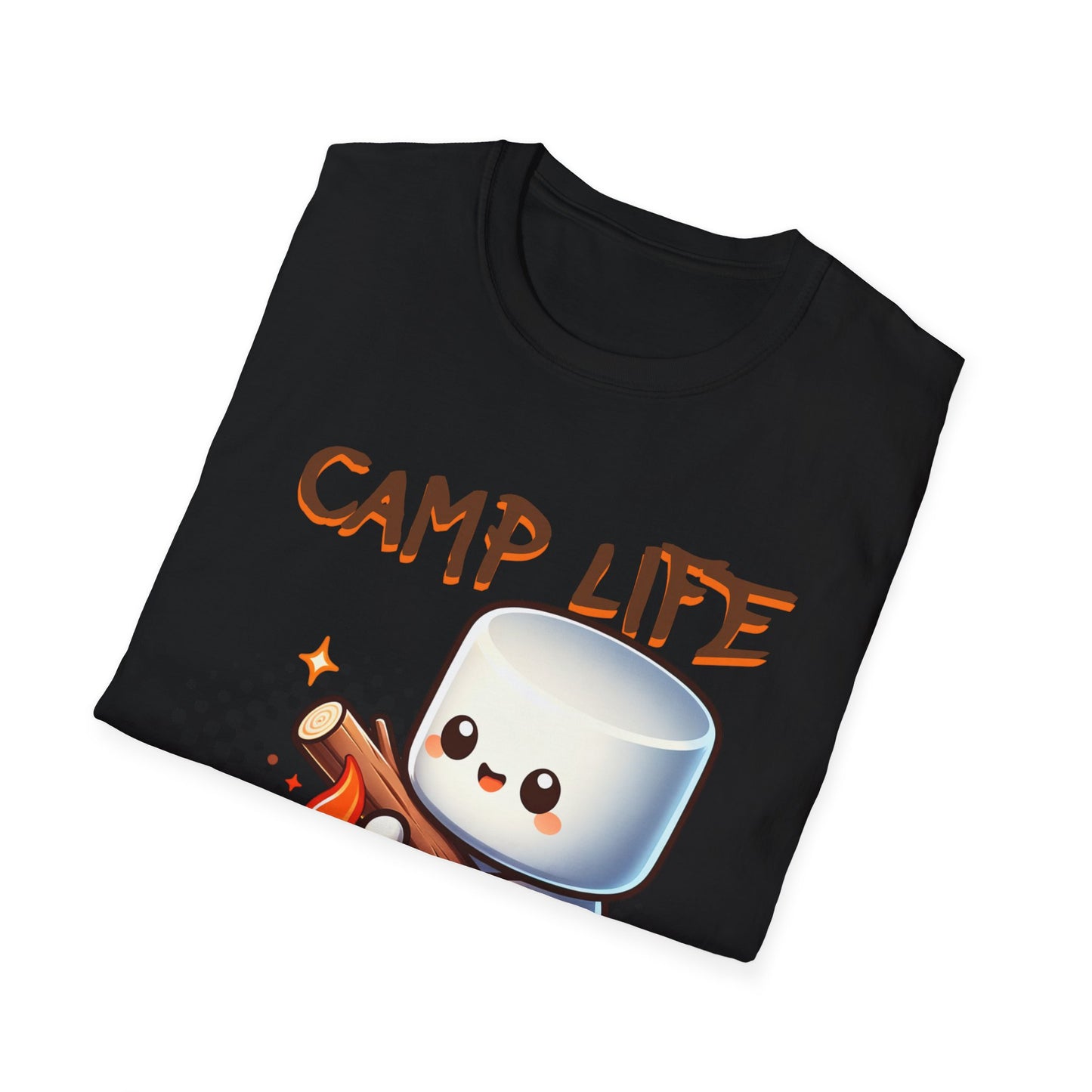 Camp Life Unisex T-Shirt, Outdoor Adventure Tee, Gift for Campers, Summer Vibes Shirt, Cozy Nature Apparel