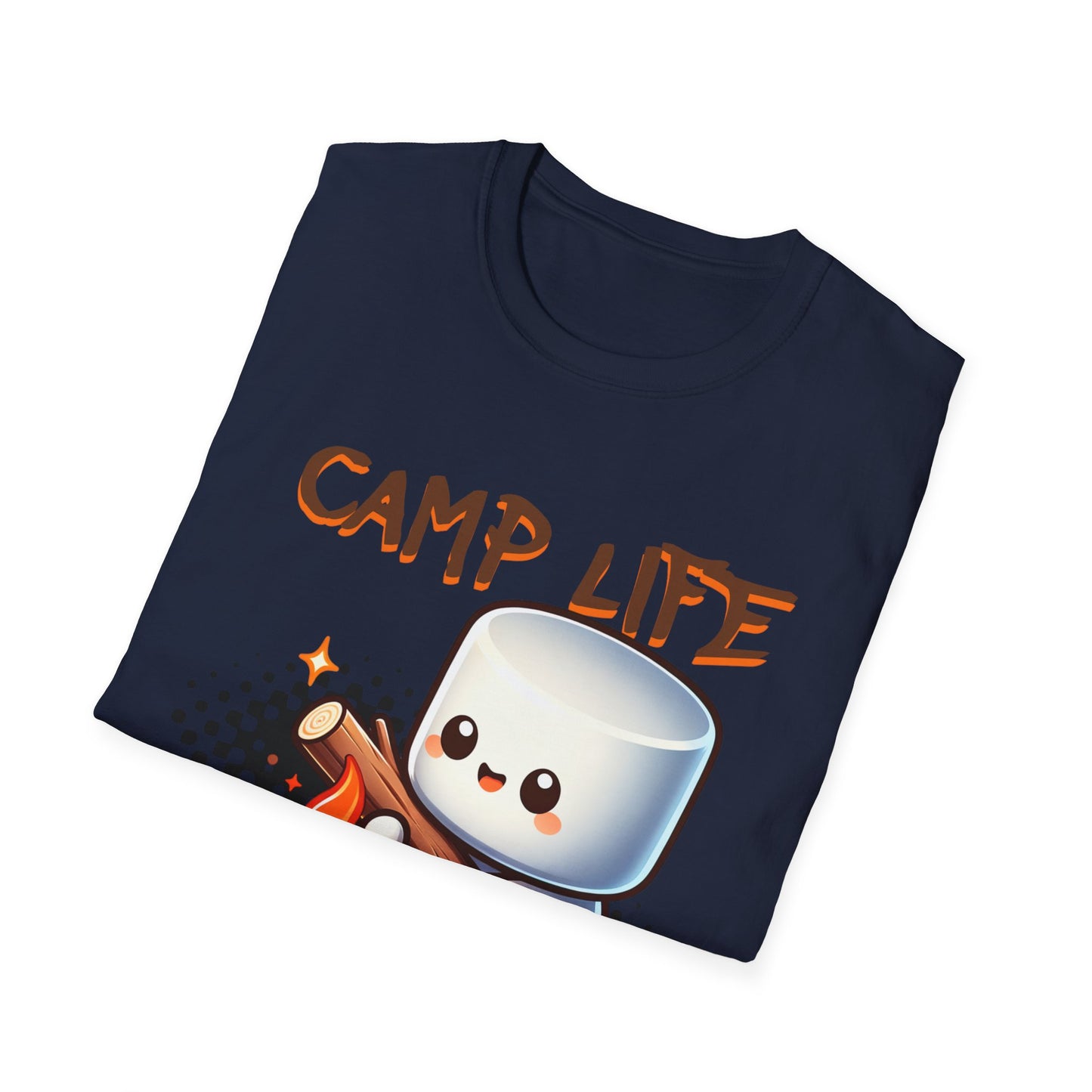 Camp Life Unisex T-Shirt, Outdoor Adventure Tee, Gift for Campers, Summer Vibes Shirt, Cozy Nature Apparel