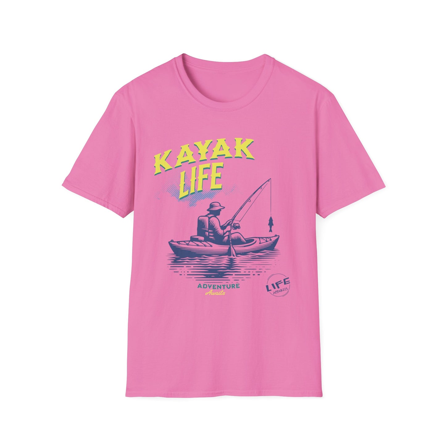Kayak Life Adventure Softstyle T-Shirt