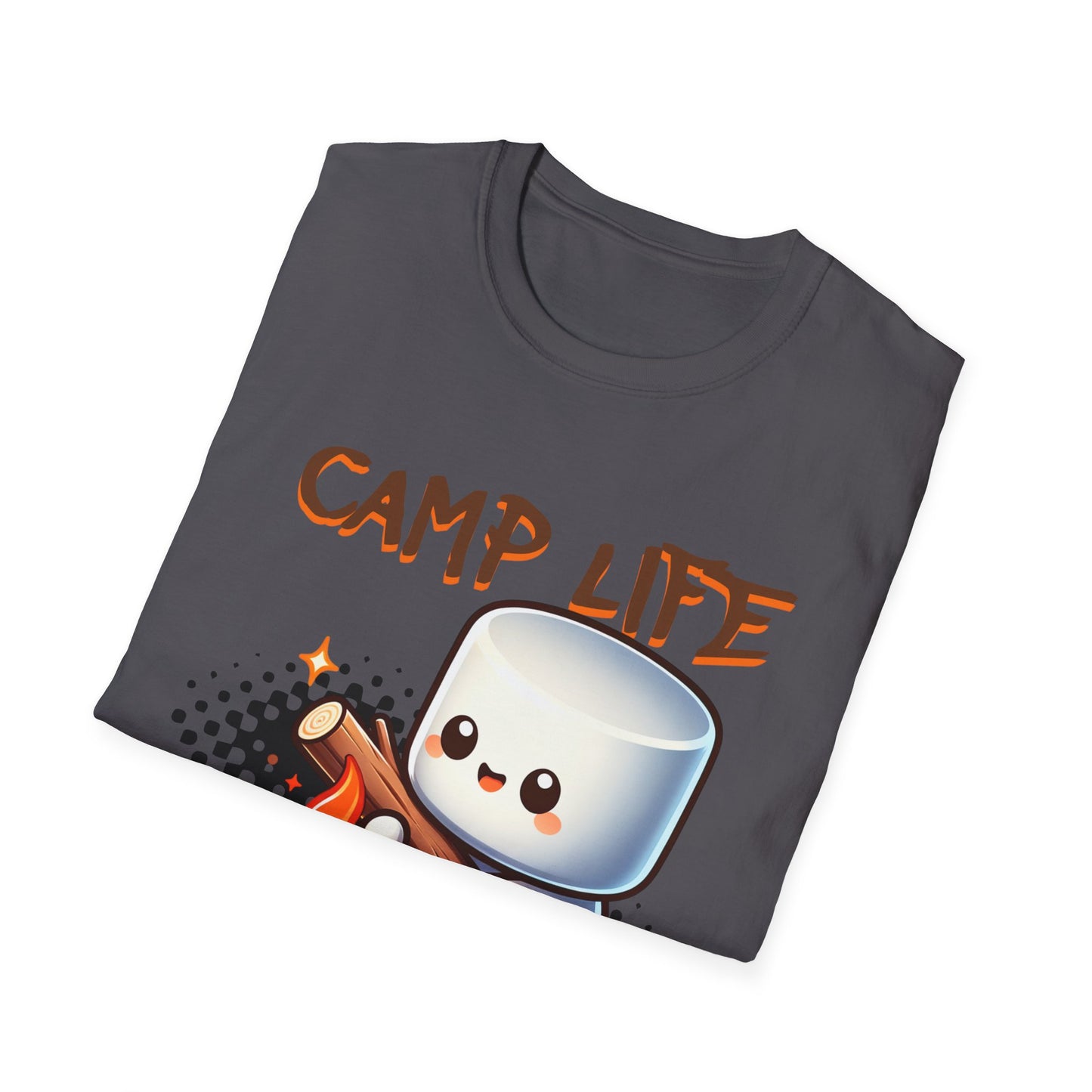 Camp Life Unisex T-Shirt, Outdoor Adventure Tee, Gift for Campers, Summer Vibes Shirt, Cozy Nature Apparel