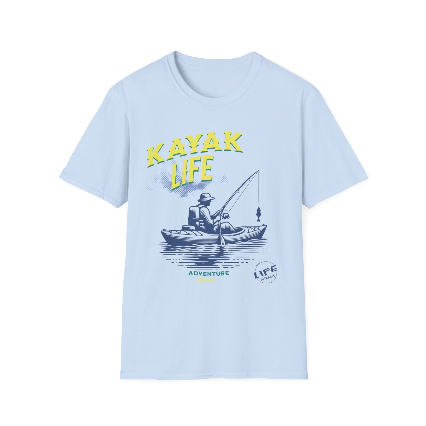 Kayak Life Adventure Softstyle T-Shirt