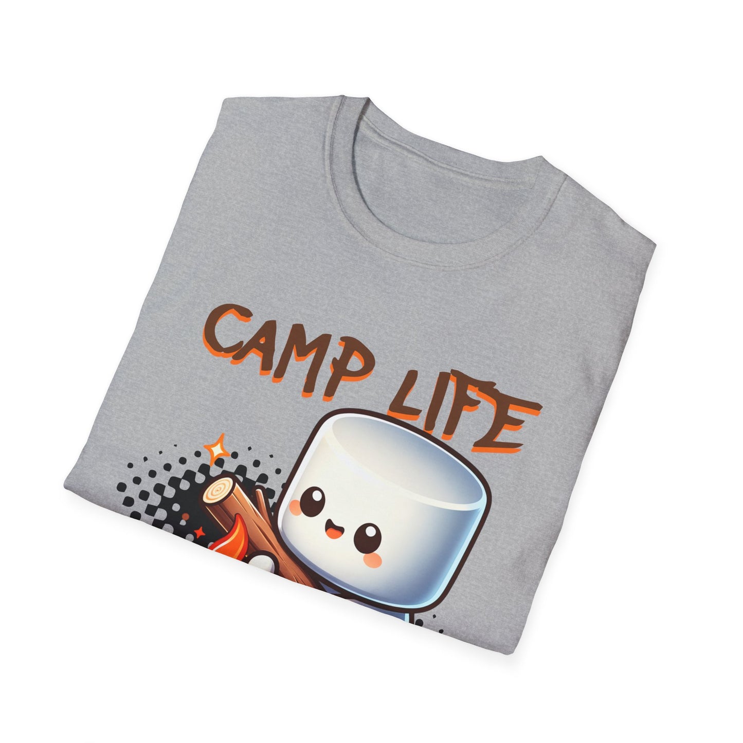 Camp Life Unisex T-Shirt, Outdoor Adventure Tee, Gift for Campers, Summer Vibes Shirt, Cozy Nature Apparel