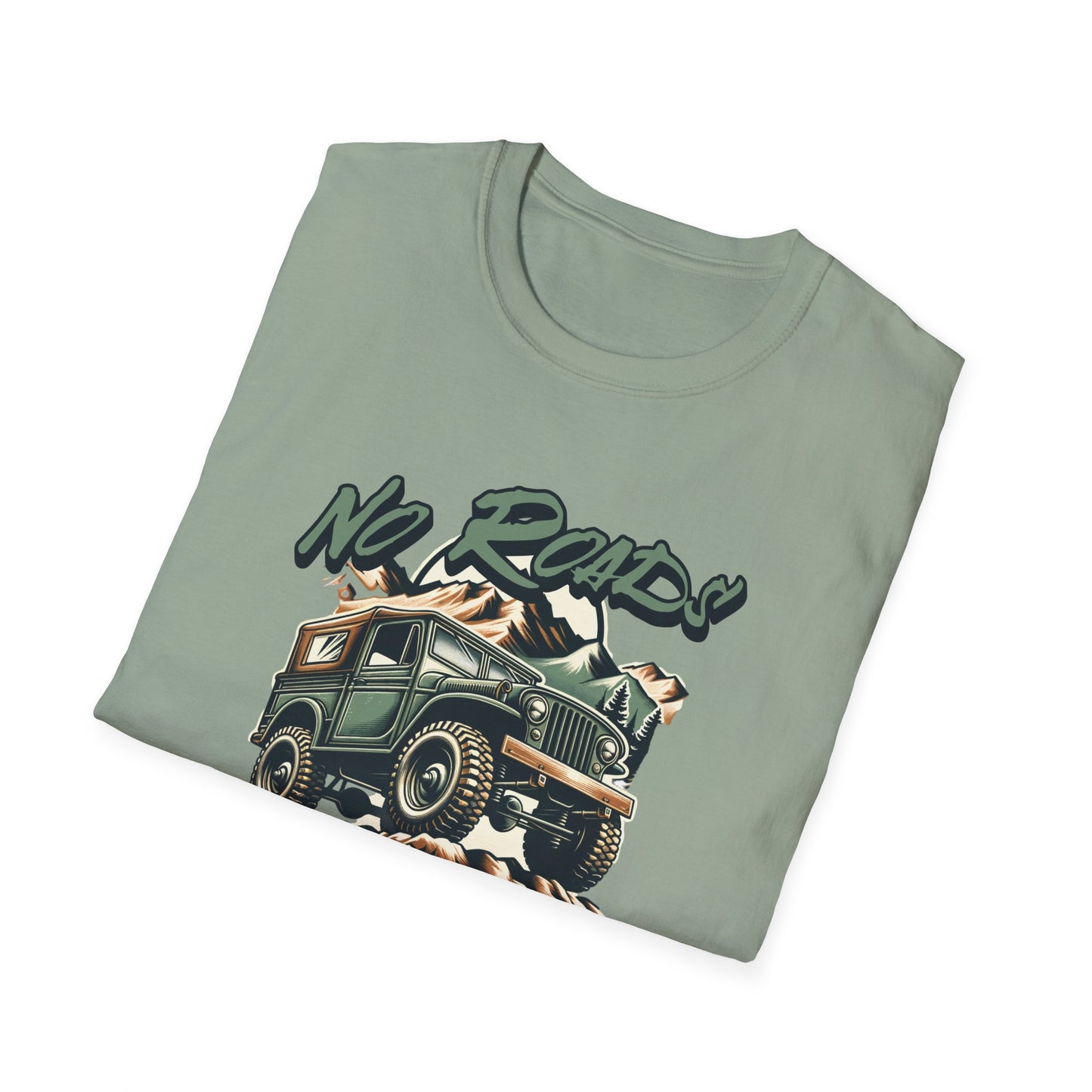 Mud Life Adventure Softstyle T-Shirt, Off-Roading Apparel, Outdoor Enthusiast Gift, Casual Wear, Adventure Loving Tee