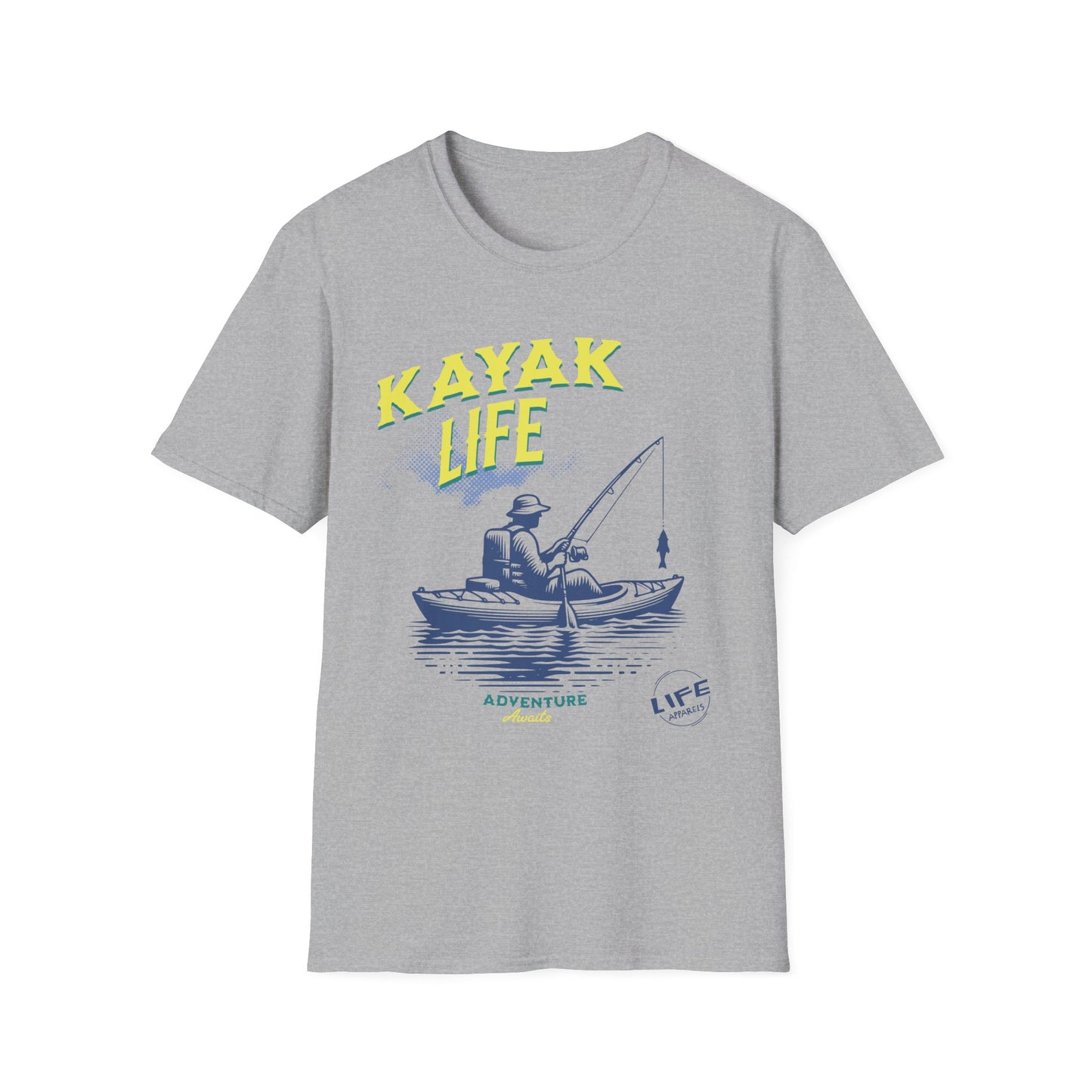 Kayak Life Adventure Softstyle T-Shirt