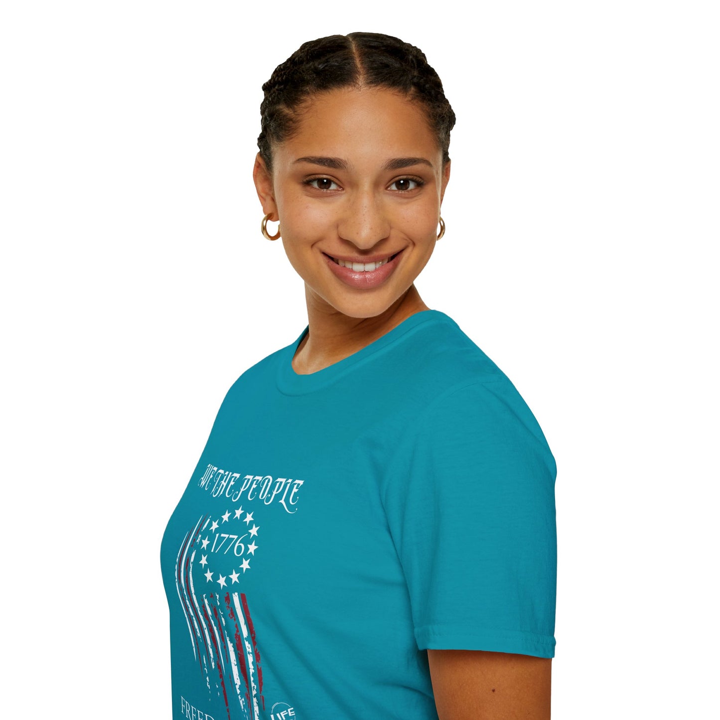 Patriot Life Shirt | Freedom Life Shirt | Life Apparels | Patriotic Freedom Life T-Shirt, Unisex Shirt for Independence Day, Red T-Shirt for Summer Celebrations, Statement Tee