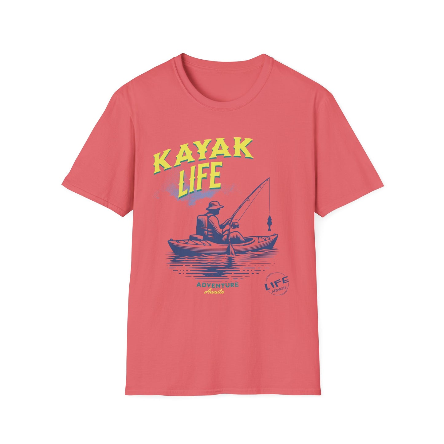 Kayak Life Adventure Softstyle T-Shirt