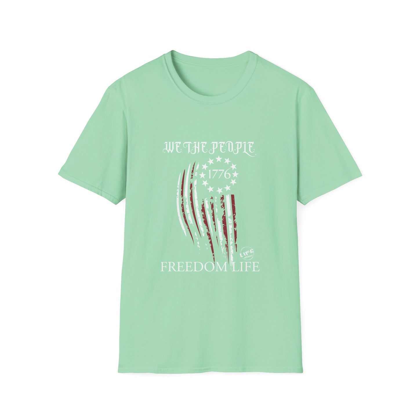 Patriot Life Shirt | Freedom Life Shirt | Life Apparels | Patriotic Freedom Life T-Shirt, Unisex Shirt for Independence Day, Red T-Shirt for Summer Celebrations, Statement Tee