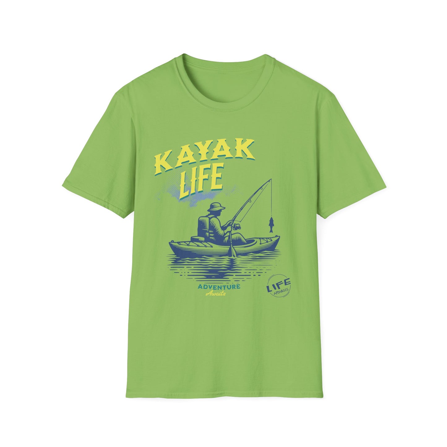 Kayak Life Adventure Softstyle T-Shirt