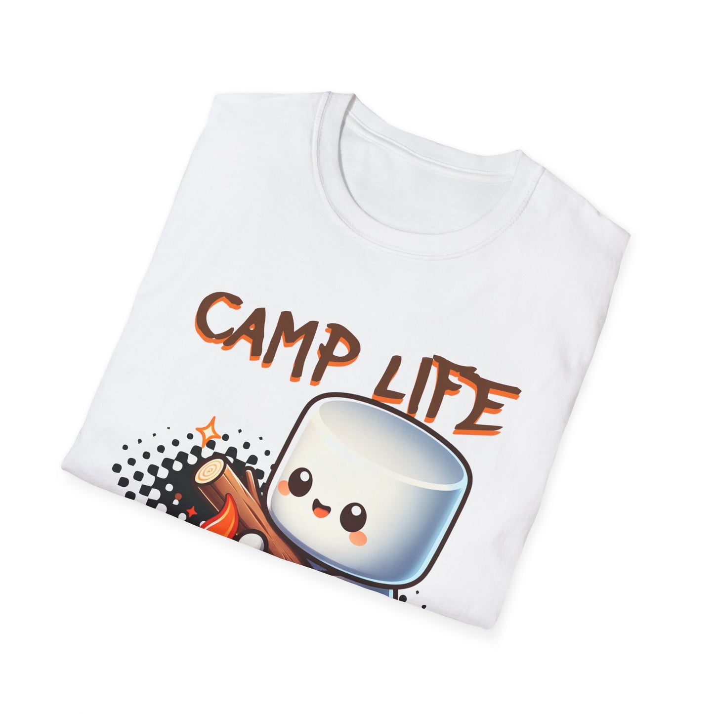 Camp Life Unisex T-Shirt, Outdoor Adventure Tee, Gift for Campers, Summer Vibes Shirt, Cozy Nature Apparel