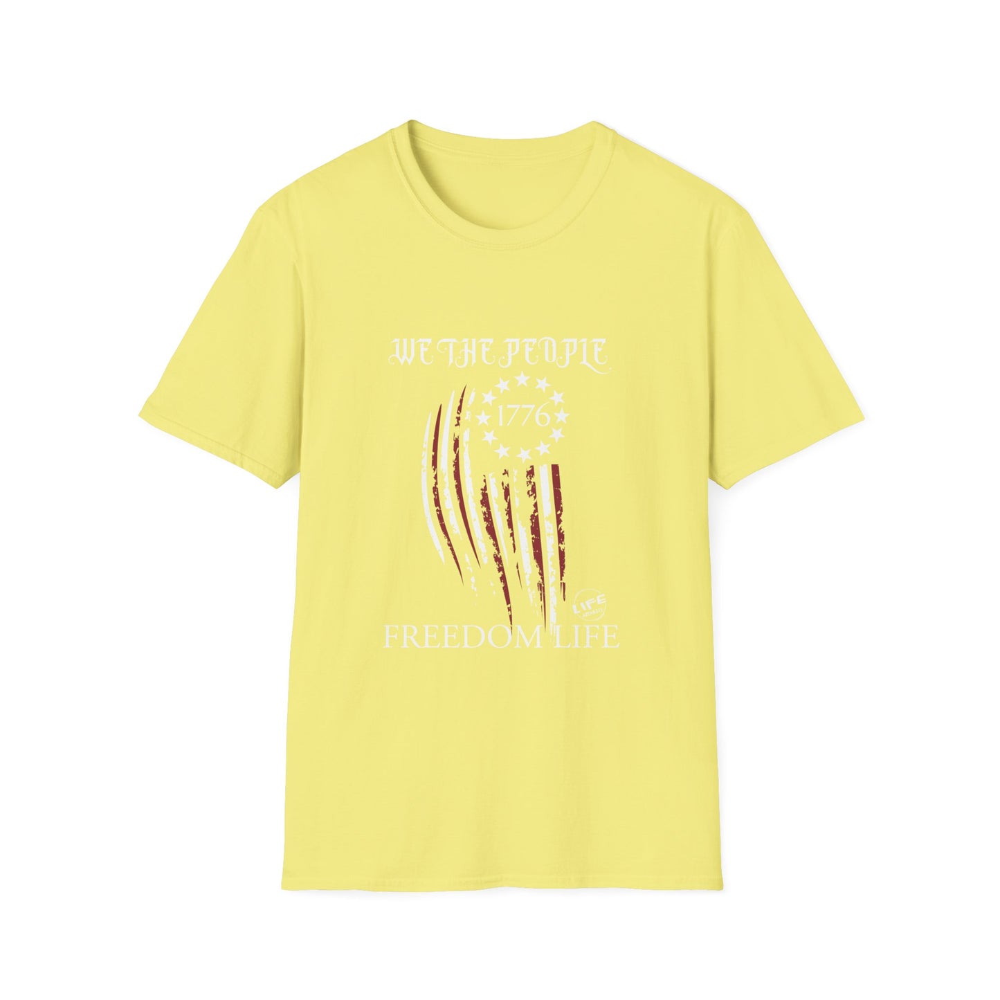 Patriot Life Shirt | Freedom Life Shirt | Life Apparels | Patriotic Freedom Life T-Shirt, Unisex Shirt for Independence Day, Red T-Shirt for Summer Celebrations, Statement Tee