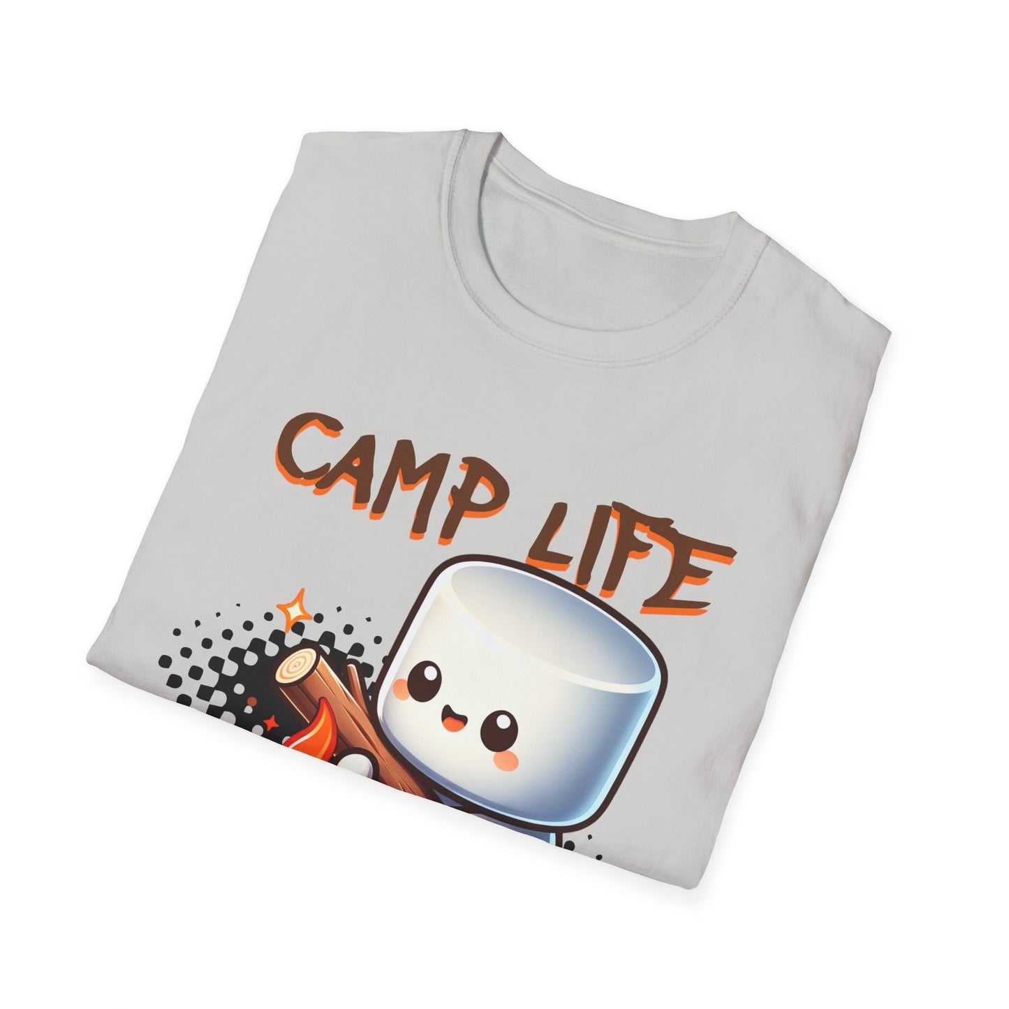 Camp Life Unisex T-Shirt, Outdoor Adventure Tee, Gift for Campers, Summer Vibes Shirt, Cozy Nature Apparel