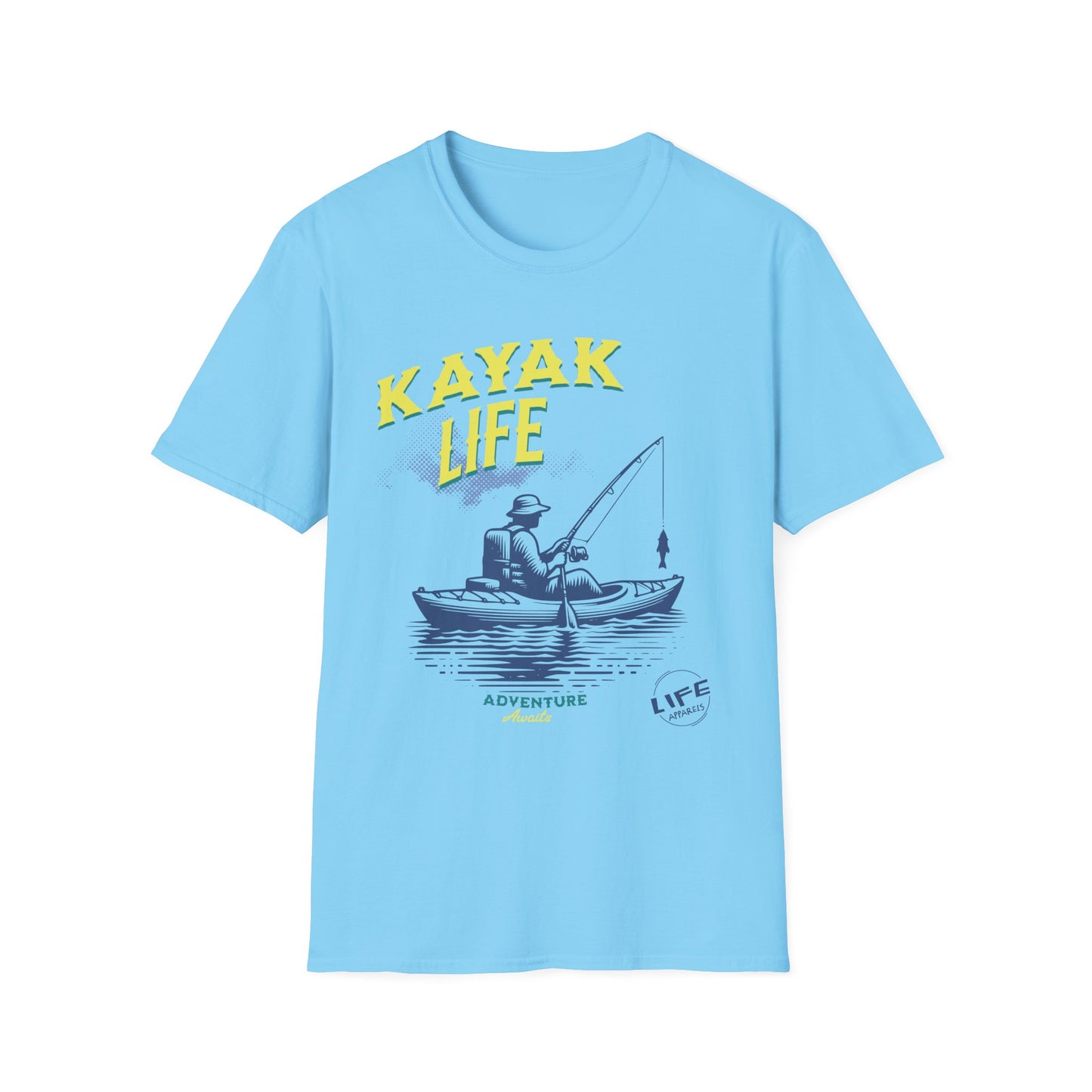 Kayak Life Adventure Softstyle T-Shirt