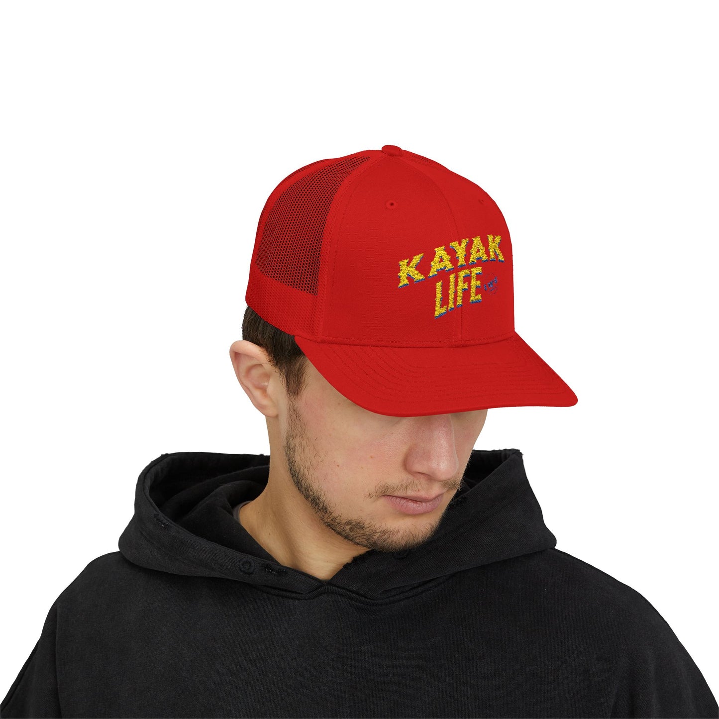 Kayak Life Snapback Trucker Cap - Perfect for Outdoor Enthusiasts