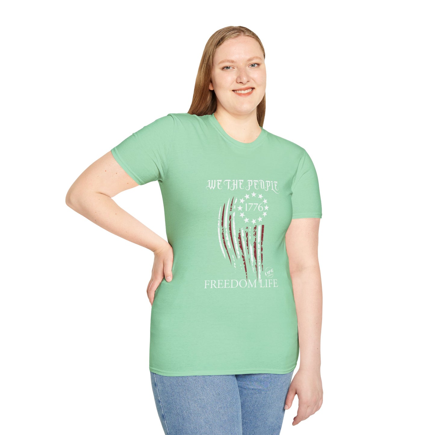 Patriot Life Shirt | Freedom Life Shirt | Life Apparels | Patriotic Freedom Life T-Shirt, Unisex Shirt for Independence Day, Red T-Shirt for Summer Celebrations, Statement Tee