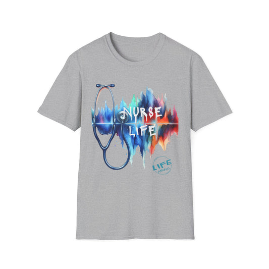 Nurse Life T-Shirt, Funny Nurse Graphic Tee, Gift for Nurses, Nursing Student Apparel, Healthcare Worker Top