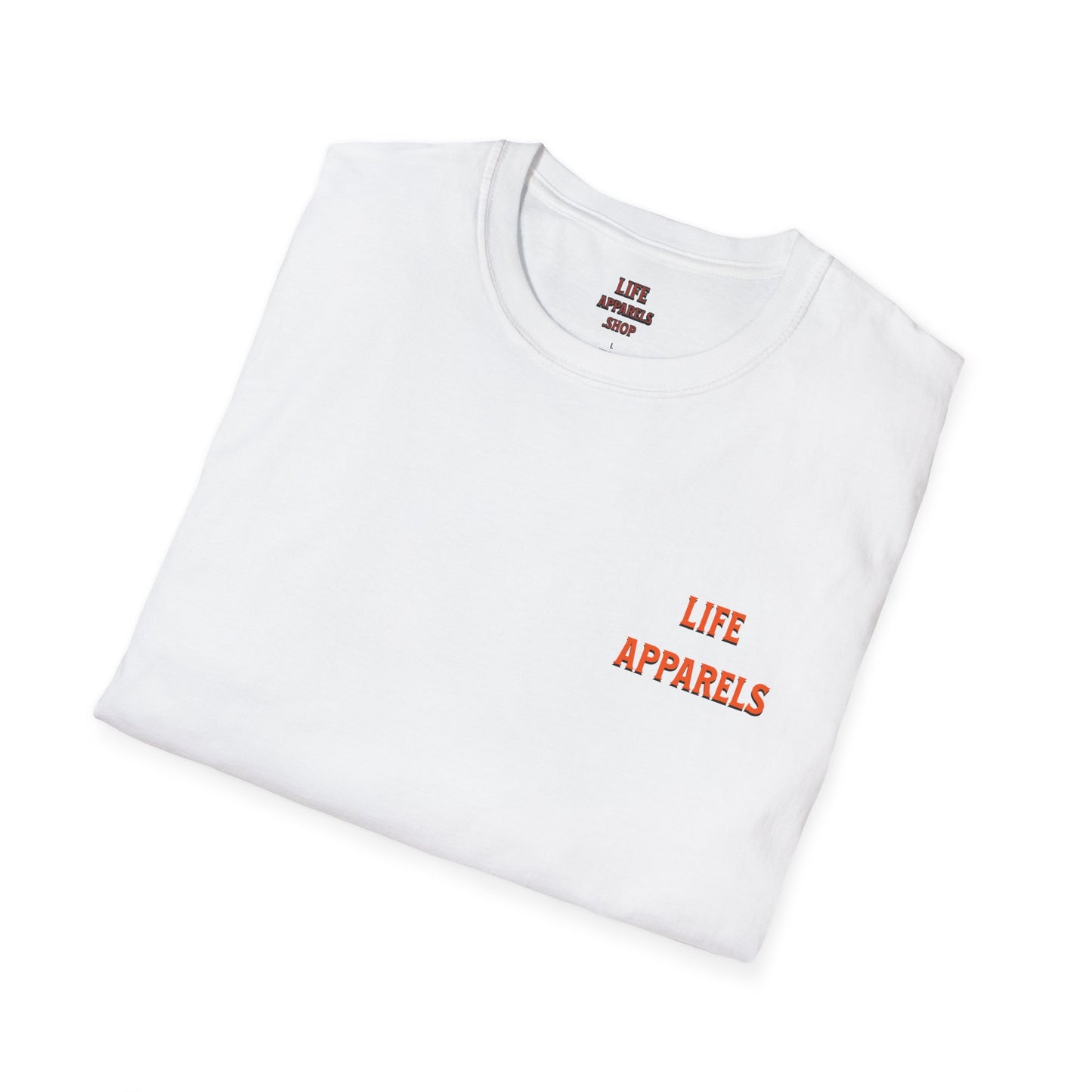 Firefighter Life Softstyle T-Shirt - Bravery Beyond the Flames