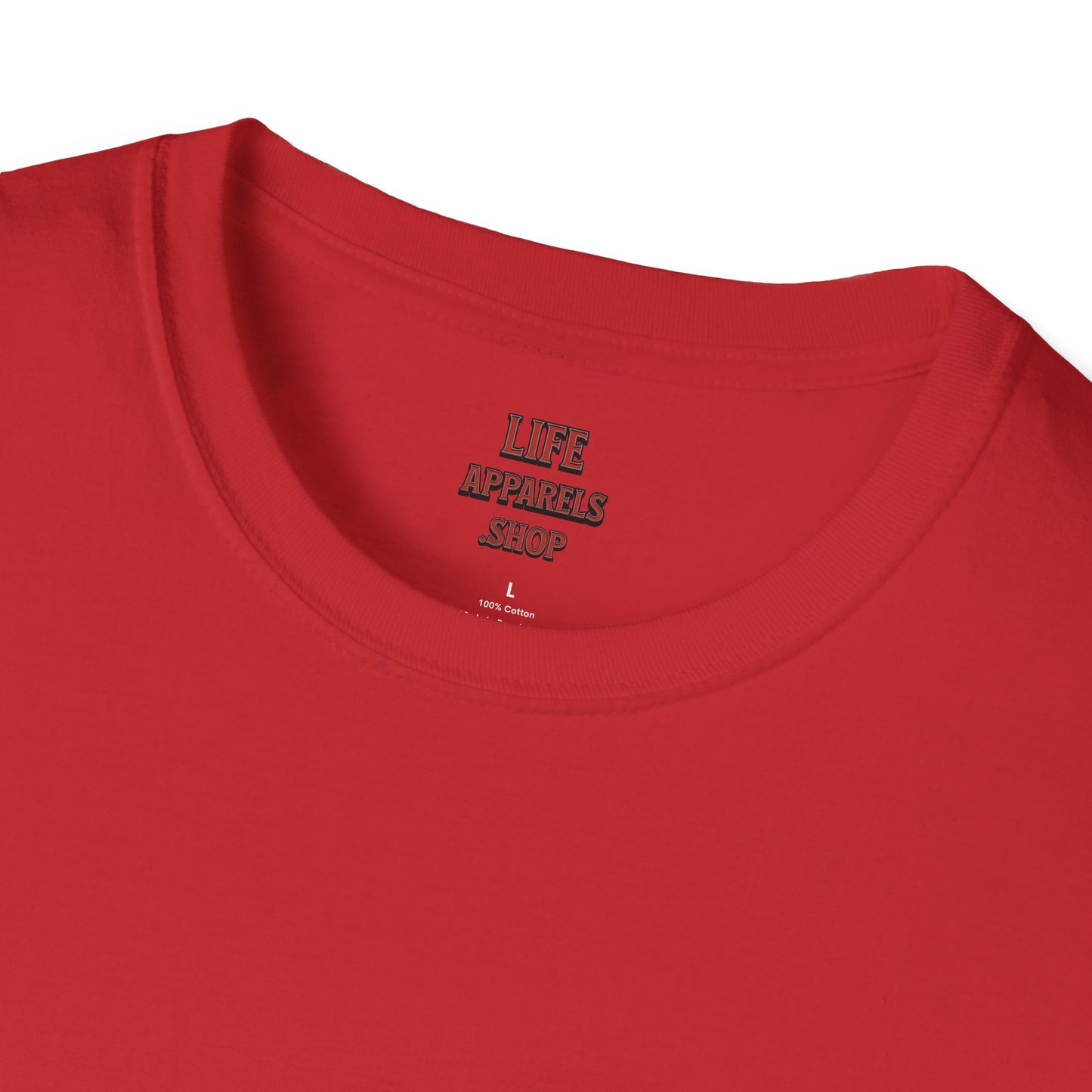 Firefighter Life Softstyle T-Shirt - Bravery Beyond the Flames