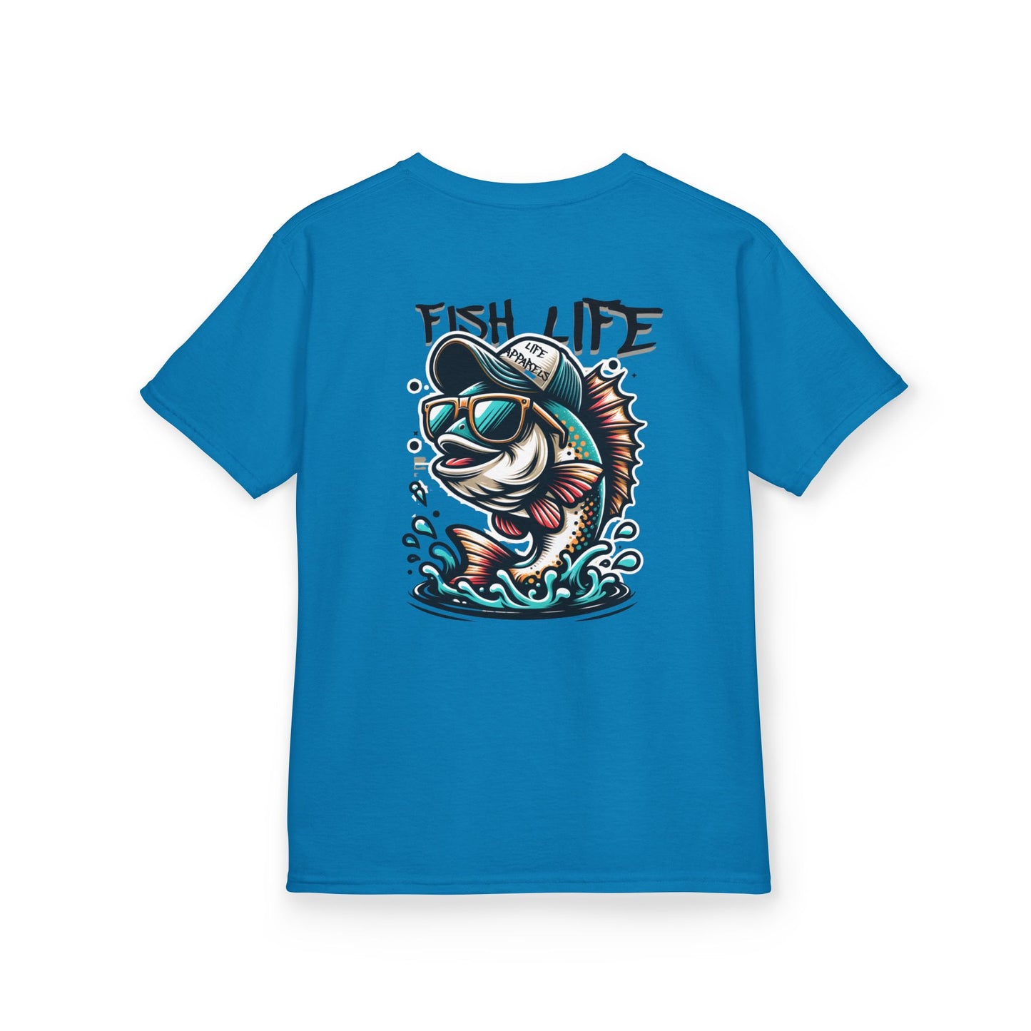 Kids Fish Life Graphic Tee | Fun & Playful