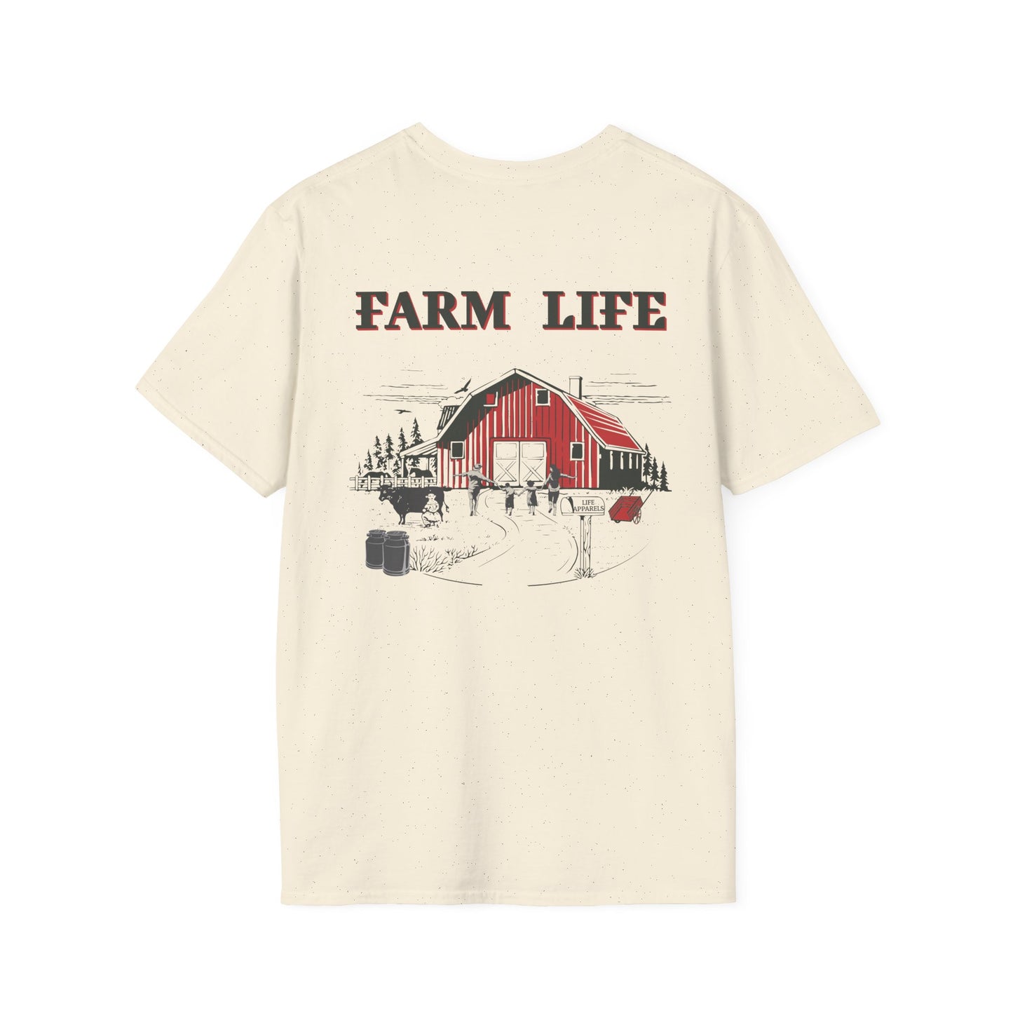 Farm Life T-Shirt - Softstyle Tee for Farm Lifestyles