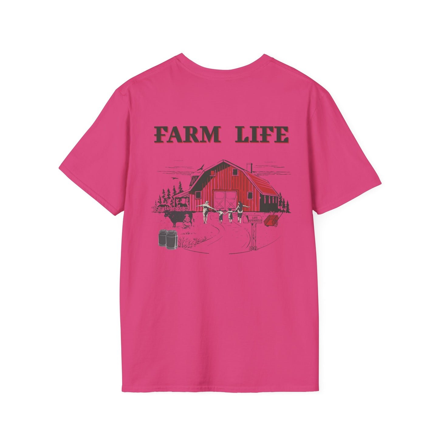 Farm Life T-Shirt - Softstyle Tee for Farm Lifestyles